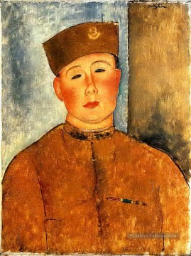 le zouave 1918 Amedeo Modigliani Peinture à l'huile